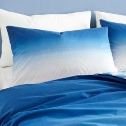 Navy Ombre Duvet Cover & Pillowcase Set 21 Navy Ombre Duvet Cover & Pillowcase Set -Home Furnishing Store 30876495 alt01