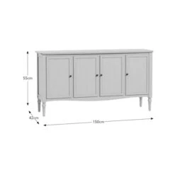 Ariella Large Sideboard, Warm Stone -Home Furnishing Store 30876512 alt09