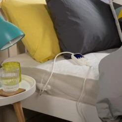 Zanussi Washable Electric Blanket Mattress Protector With Fitted Skirt -Home Furnishing Store 30877313 alt04