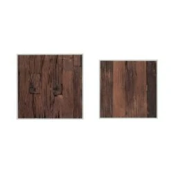 Indus Valley Railway Sleeper Nest Of 2 Tables 18 Indus Valley Railway Sleeper Nest Of 2 Tables -Home Furnishing Store 30877730 alt07