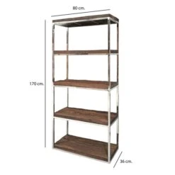 Indus Valley Railway Sleeper Shelf Unit -Home Furnishing Store 30877733 alt09