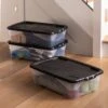 Strata Curve Set Of 3 Storage Box With Lids 2 Strata Curve Set Of 3 Storage Box With Lids -Home Furnishing Store 30879159