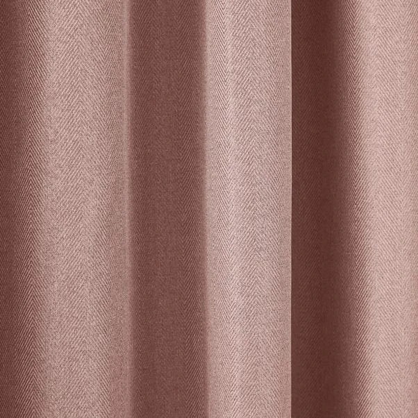Rotterdam Herringbone Blackout Pencil Pleat Curtains 11 Rotterdam Herringbone Blackout Pencil Pleat Curtains - Image 9
