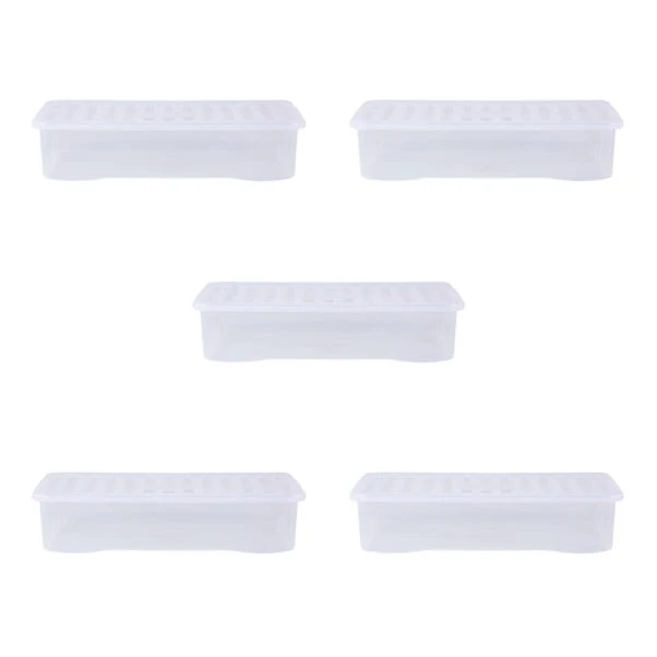 Wham Crystal Set Of 5 Underbed Boxes & Lids 7 Wham Crystal Set Of 5 Underbed Boxes & Lids - Image 5
