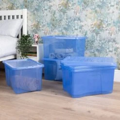 Wham Crystal Set Of 5 Storage Boxes & Lids -Home Furnishing Store 30880220