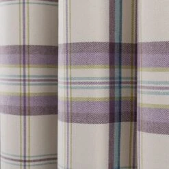 Henley Checked Eyelet Curtains -Home Furnishing Store 30882963 alt02