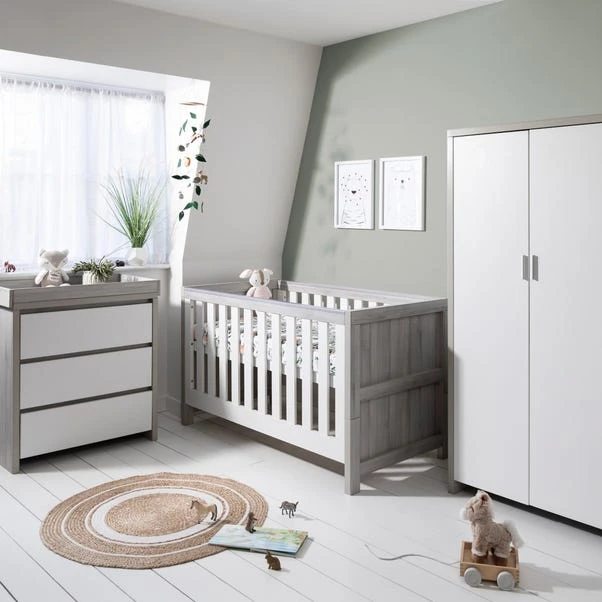 Tutti Bambini Modena 3 Piece Nursery Furniture Set 3 Tutti Bambini Modena 3 Piece Nursery Furniture Set