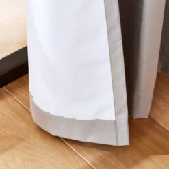 Catherine Lansfield Faux Silk Blackout Thermal Eyelet Curtains -Home Furnishing Store 30885216 alt06