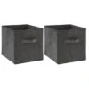 Mix And Modul Set Of 2 Velvet Cube Storage Boxes 1 Mix And Modul Set Of 2 Velvet Cube Storage Boxes -Home Furnishing Store 30885511