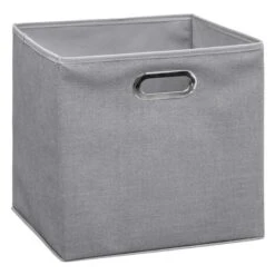 Mix And Modul Set Of 2 Linen Effect Cube Storage Boxes 26 Mix And Modul Set Of 2 Linen Effect Cube Storage Boxes -Home Furnishing Store 30885518 alt02