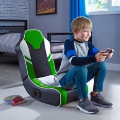 X Rocker Shadow 2.0 Stereo Audio Floor Rocker Gaming Chair -Home Furnishing Store 30885556 alt01
