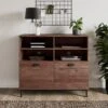 Fulton Office Storage Cabinet, Pine -Home Furnishing Store 30885901