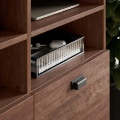 Fulton Office Storage Cabinet, Pine -Home Furnishing Store 30885901 alt02