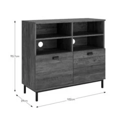 Fulton Office Storage Cabinet, Pine -Home Furnishing Store 30885901 alt09