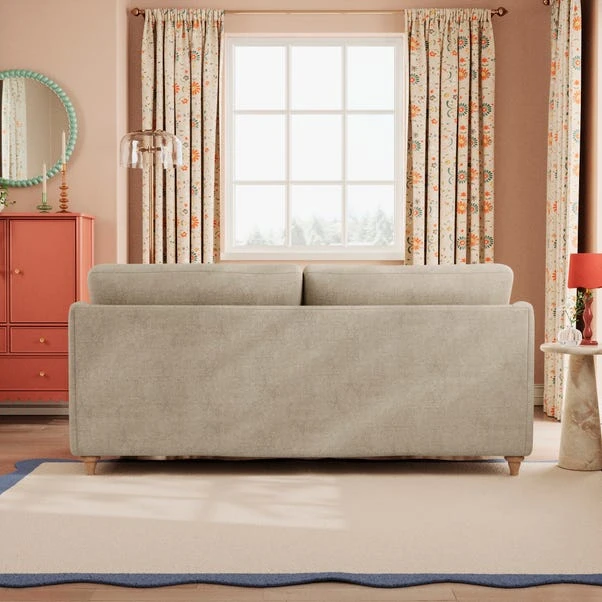 Hattie Tonal Plush Chenille 3 Seater Sofa 15 Hattie Tonal Plush Chenille 3 Seater Sofa - Image 13