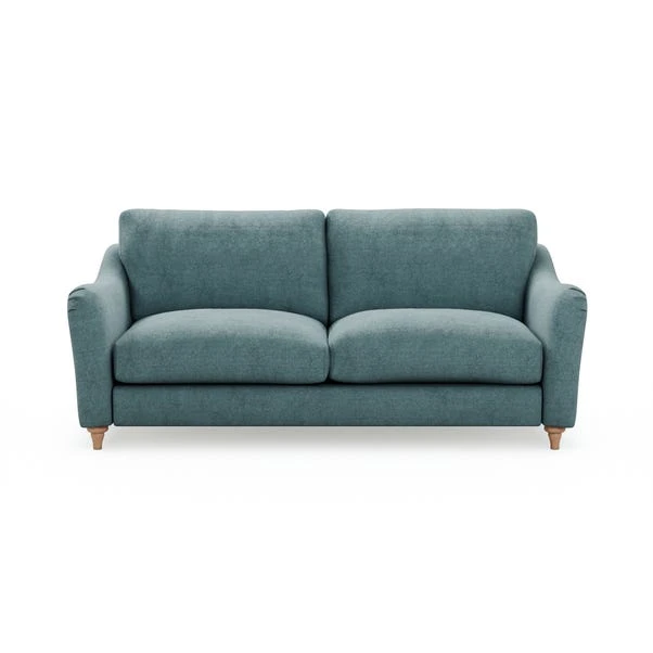 Hattie Tonal Plush Chenille 3 Seater Sofa 4 Hattie Tonal Plush Chenille 3 Seater Sofa - Image 2
