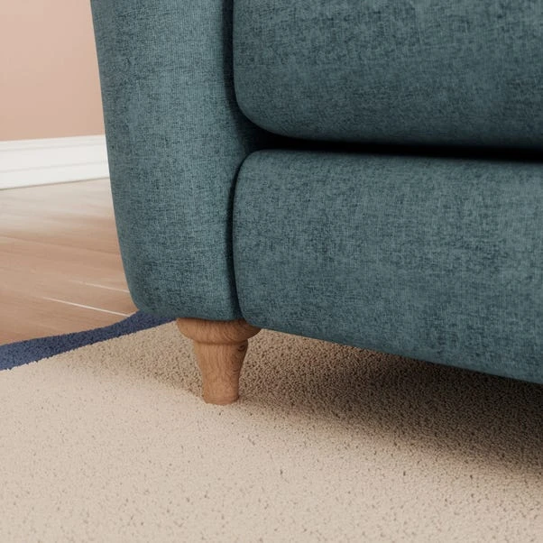 Hattie Tonal Plush Chenille 3 Seater Sofa 7 Hattie Tonal Plush Chenille 3 Seater Sofa - Image 5