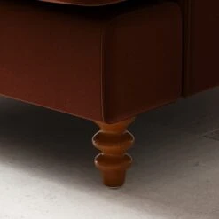 Beatrice Buttoned Velvet Snuggle Chair -Home Furnishing Store 30887232 alt02