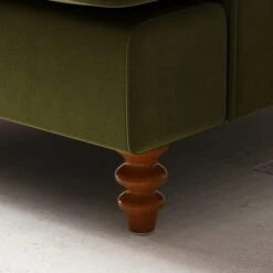 Beatrice Buttoned Velvet Snuggle Chair -Home Furnishing Store 30887233 alt02