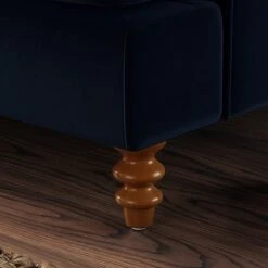 Beatrice Buttoned Velvet Snuggle Chair -Home Furnishing Store 30887234 alt02