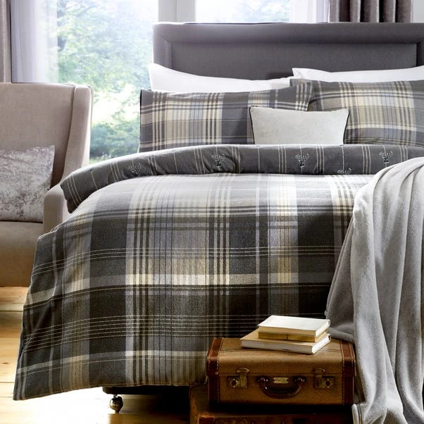 Dreams And Drapes Lodge Connolly Check Duvet Cover And Pillowcase Set 16 Dreams And Drapes Lodge Connolly Check Duvet Cover And Pillowcase Set - Image 14
