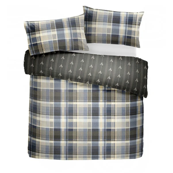 Dreams And Drapes Lodge Connolly Check Duvet Cover And Pillowcase Set 17 Dreams And Drapes Lodge Connolly Check Duvet Cover And Pillowcase Set - Image 15