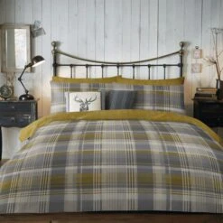 Dreams And Drapes Lodge Connolly Check Duvet Cover And Pillowcase Set 29 Dreams And Drapes Lodge Connolly Check Duvet Cover And Pillowcase Set -Home Furnishing Store 30888518 alt03