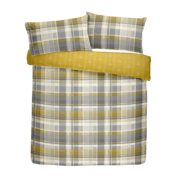 Dreams And Drapes Lodge Connolly Check Duvet Cover And Pillowcase Set 11 Dreams And Drapes Lodge Connolly Check Duvet Cover And Pillowcase Set - Image 9