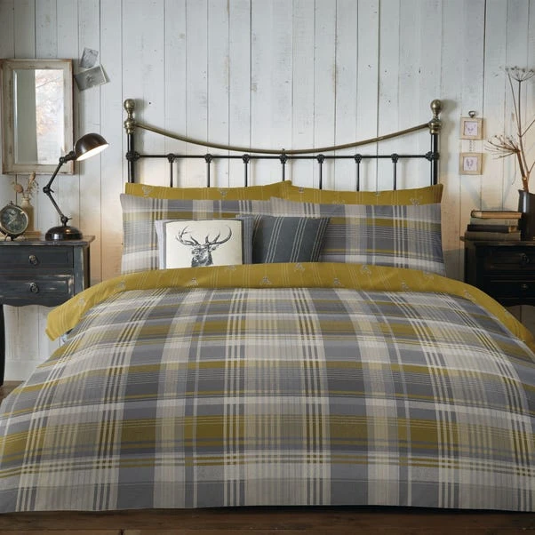Dreams And Drapes Lodge Connolly Check Duvet Cover And Pillowcase Set 7 Dreams And Drapes Lodge Connolly Check Duvet Cover And Pillowcase Set - Image 5
