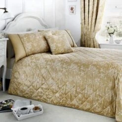 Woven Jasmine Bedspread 240x220cm -Home Furnishing Store 30888573