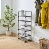 6 Tier Plastic Shoe Rack 1 6 Tier Plastic Shoe Rack -Home Furnishing Store 30890610