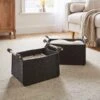 Set Of 2 Felt Fabric Storage Box -Home Furnishing Store 30891248