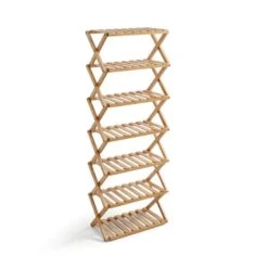7 Tier Bamboo Shoe Rack 13 7 Tier Bamboo Shoe Rack -Home Furnishing Store 30891257 alt02