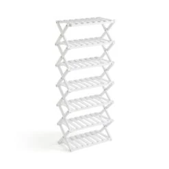 7 Tier Bamboo Shoe Rack 16 7 Tier Bamboo Shoe Rack -Home Furnishing Store 30891259 alt02