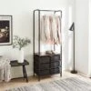 Clothes Rail With Fabric Drawers -Home Furnishing Store 30891272