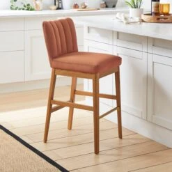 Delilah Bar Stool, Velvet 30 Delilah Bar Stool, Velvet -Home Furnishing Store 30891293 alt01