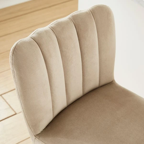 Delilah Bar Stool, Velvet 19 Delilah Bar Stool, Velvet - Image 17