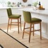 Delilah Bar Stool, Velvet 1 Delilah Bar Stool, Velvet -Home Furnishing Store 30891295