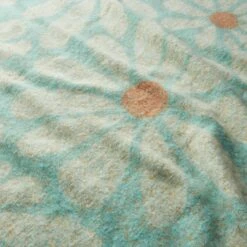 Retro Flower Mohair Throw 130cm X 180cm -Home Furnishing Store 30891367 alt02