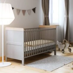Little Acorns Classic Oak Effect Cot Bed 20 Little Acorns Classic Oak Effect Cot Bed -Home Furnishing Store 30892436