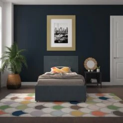 Novogratz Kelly 2 Drawer Bed, Linen -Home Furnishing Store 30892443 alt02