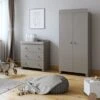 Little Acorns Classic 3 Drawer Chest And Wardrobe Nursery Set 2 Little Acorns Classic 3 Drawer Chest And Wardrobe Nursery Set -Home Furnishing Store 30892455