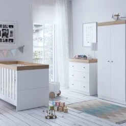 Little Acorns Burlington 3 Piece Nursery Furniture Set 36 Little Acorns Burlington 3 Piece Nursery Furniture Set -Home Furnishing Store 30892465