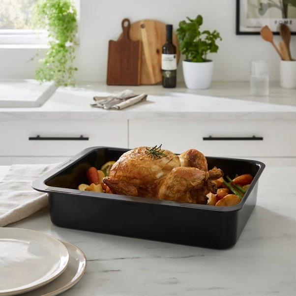 Heavy Gauge Non-stick Roaster, 37cm 3 Heavy Gauge Non-stick Roaster, 37cm