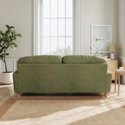 Martha Faux Linen 3 Seater Sofa -Home Furnishing Store 30892920 alt03