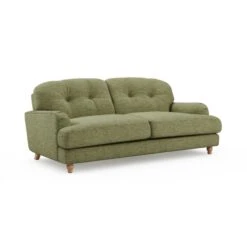 Martha Faux Linen 3 Seater Sofa -Home Furnishing Store 30892920 alt06