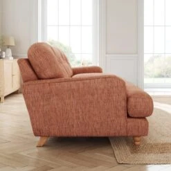 Martha Faux Linen 3 Seater Sofa -Home Furnishing Store 30892928 alt02