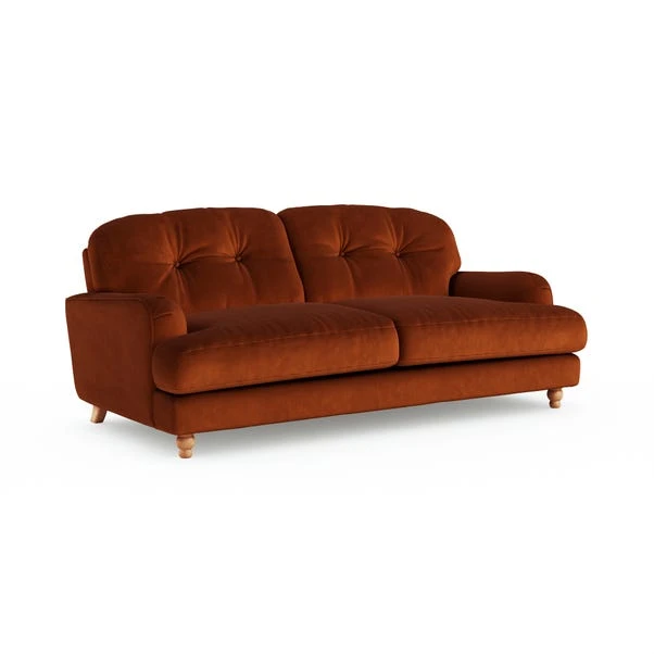 Martha Matte Plush Velvet 3 Seater Sofa 8 Martha Matte Plush Velvet 3 Seater Sofa - Image 6