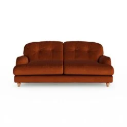 Martha Matte Plush Velvet 3 Seater Sofa 28 Martha Matte Plush Velvet 3 Seater Sofa -Home Furnishing Store 30892968 alt07