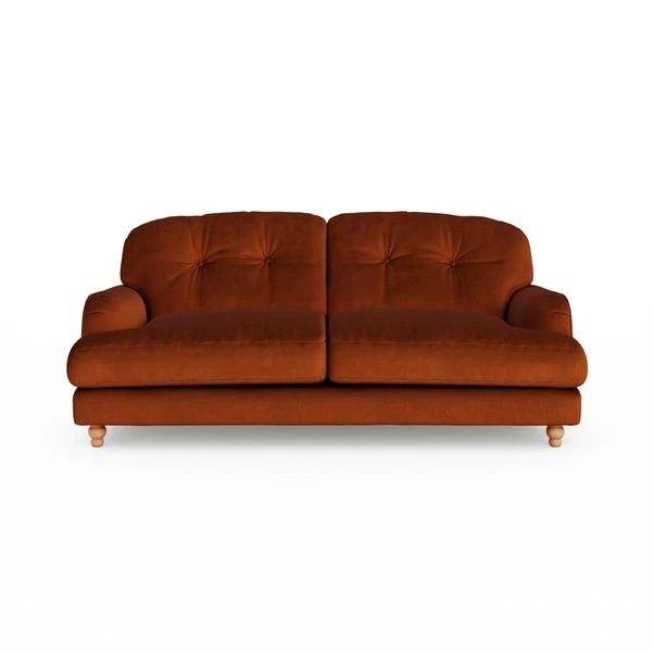 Martha Matte Plush Velvet 3 Seater Sofa 9 Martha Matte Plush Velvet 3 Seater Sofa - Image 7